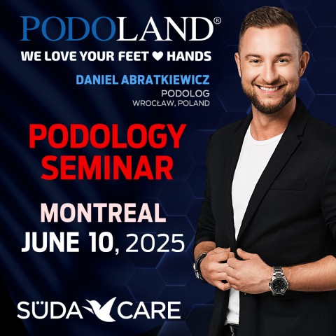 Invitation au Séminaire de Podologie avec Daniel Abratkiewicz 